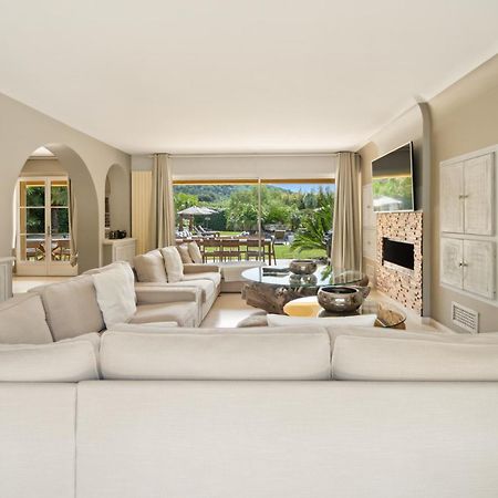 Grande Villa St-Tropez Area Avec Piscine Chauffee Gassin Exterior foto